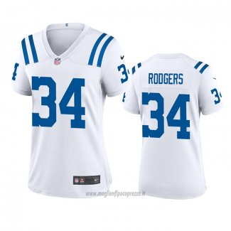 Maglia NFL Game Donna Indianapolis Colts Isaiah Rodgers Bianco