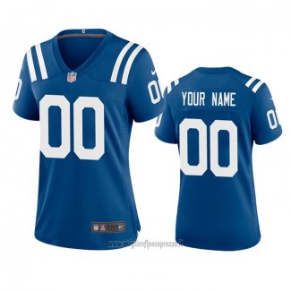Maglia NFL Game Donna Indianapolis Colts Personalizzate 2020 Blu