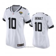 Maglia NFL Game Donna Jacksonville Jaguars Laviska Shenault Bianco