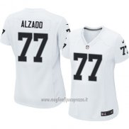 Maglia NFL Game Donna Las Vegas Raiders Alzado Bianco
