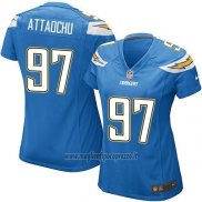 Maglia NFL Game Donna Los Angeles Chargers Attaochu Blu