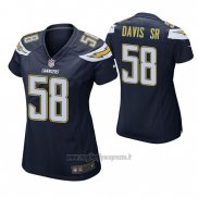 Maglia NFL Game Donna Los Angeles Chargers Thomas Davis Sr Blu