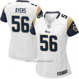 Maglia NFL Game Donna Los Angeles Rams Ayers Bianco