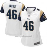 Maglia NFL Game Donna Los Angeles Rams Harkey Bianco