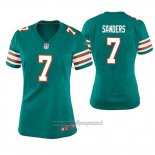 Maglia NFL Game Donna Miami Dolphins Jason Sanders Throwback Verde