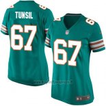 Maglia NFL Game Donna Miami Dolphins Tunsil Verde Scuro