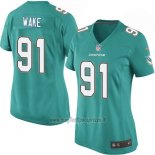 Maglia NFL Game Donna Miami Dolphins Wake Verde