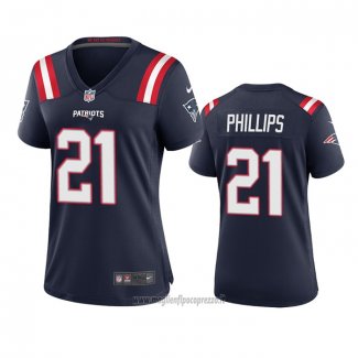 Maglia NFL Game Donna New England Patriots Adrian Phillips Blu