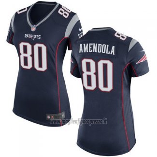 Maglia NFL Game Donna New England Patriots Amendola Nero