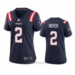 Maglia NFL Game Donna New England Patriots Brian Hoyer 2020 Blu