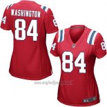 Maglia NFL Game Donna New England Patriots Washington Rosso