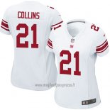 Maglia NFL Game Donna New York Giants Collins Bianco
