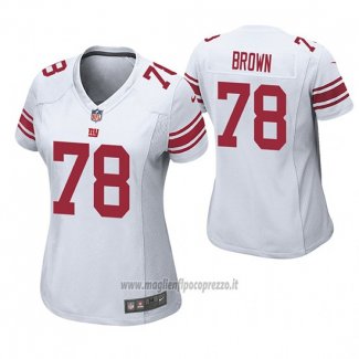Maglia NFL Game Donna New York Giants Jamon Brown Bianco