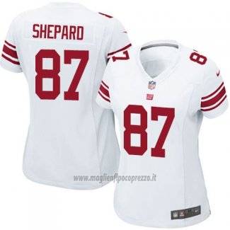 Maglia NFL Game Donna New York Giants Shepard Bianco