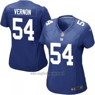 Maglia NFL Game Donna New York Giants Vernon Blu