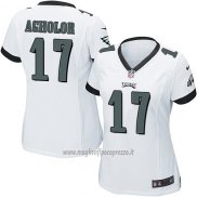 Maglia NFL Game Donna Philadelphia Eagles Agholor Bianco