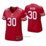 Maglia NFL Game Donna San Francisco 49ers Greg Mabin Rosso
