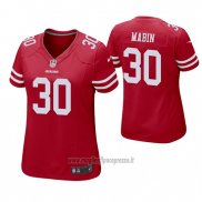 Maglia NFL Game Donna San Francisco 49ers Greg Mabin Rosso