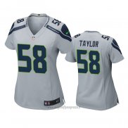 Maglia NFL Game Donna Seattle Seahawks Darrell Taylor Grigio
