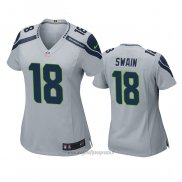 Maglia NFL Game Donna Seattle Seahawks Freddie Swain Grigio