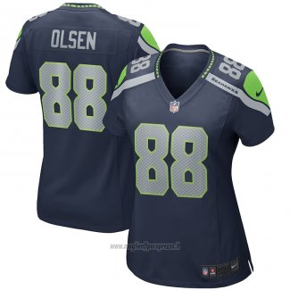 Maglia NFL Game Donna Seattle Seahawks Greg Olsen Blu