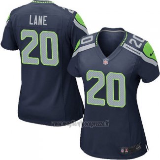Maglia NFL Game Donna Seattle Seahawks Lane Blu Scuro