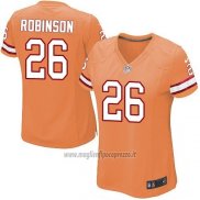 Maglia NFL Game Donna Tampa Bay Buccaneers Robinson Arancione