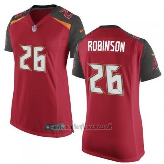 Maglia NFL Game Donna Tampa Bay Buccaneers Robinson Rosso