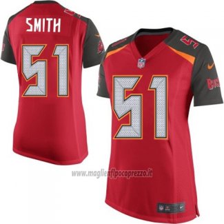 Maglia NFL Game Donna Tampa Bay Buccaneers Smith Rosso