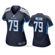 Maglia NFL Game Donna Tennessee Titans 79 Isaiah Wilson Blu