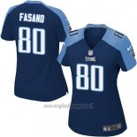 Maglia NFL Game Donna Tennessee Titans Fasano Blu Scuro