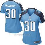 Maglia NFL Game Donna Tennessee Titans Mccourty Blu