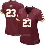 Maglia NFL Game Donna Washington Commanders Hall Rosso