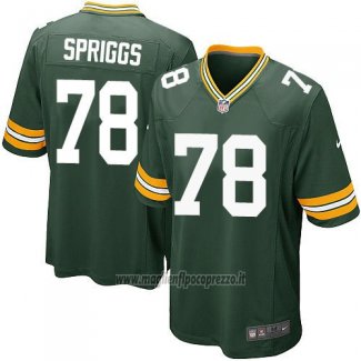 Maglia NFL Game Green Bay Packers Spriggs Verde
