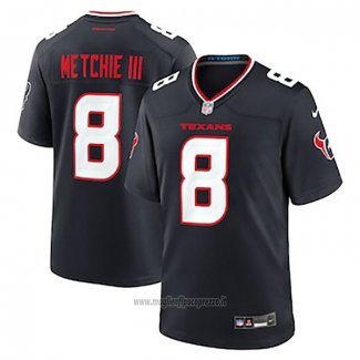 Maglia NFL Game Houston Texans John Metchie III Nero