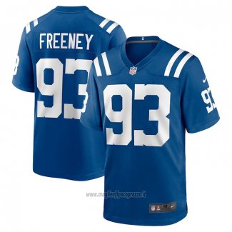 Maglia NFL Game Indianapolis Colts Dwight Freeney Retired Blu