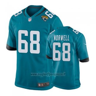 Maglia NFL Game Jacksonville Jaguars Andrew Norwell Verde