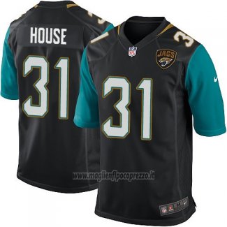 Maglia NFL Game Jacksonville Jaguars House Nero