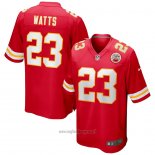 Maglia NFL Game Kansas City Chiefs Armani Watts 23 Rosso