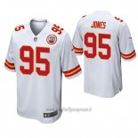 Maglia NFL Game Kansas City Chiefs Chris Jones Bianco