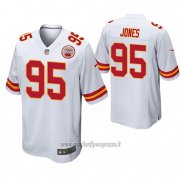 Maglia NFL Game Kansas City Chiefs Chris Jones Bianco