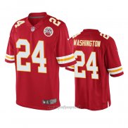 Maglia NFL Game Kansas City Chiefs Deandre Washington Rosso