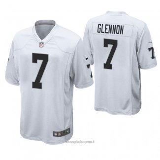 Maglia NFL Game Las Vegas Raiders Mike Glennon Bianco