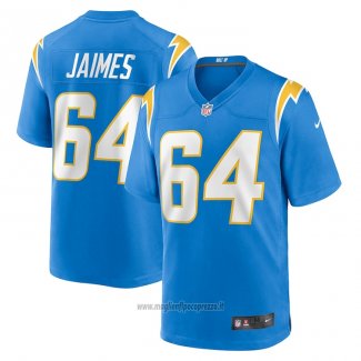 Maglia NFL Game Los Angeles Chargers Brenden Jaimes Blu
