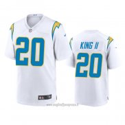 Maglia NFL Game Los Angeles Chargers Desmond King 2020 Bianco