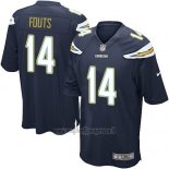 Maglia NFL Game Los Angeles Chargers Fouts Blu2