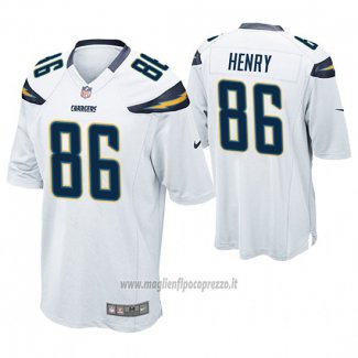 Maglia NFL Game Los Angeles Chargers Hunter Henry Bianco