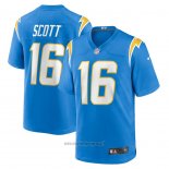 Maglia NFL Game Los Angeles Chargers Jk Scott Blu