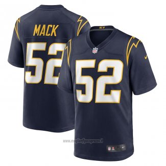 Maglia NFL Game Los Angeles Chargers Khalil Mack Alternato Blu2