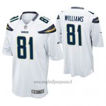Maglia NFL Game Los Angeles Chargers Mike Williams Bianco